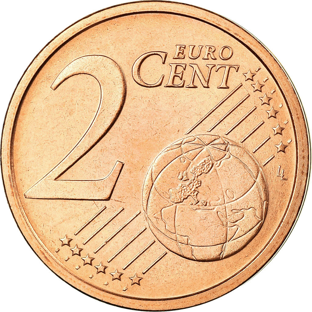 Italy, 2 Euro Cent, 2003, AU(50-53), Copper Plated Steel, KM:211