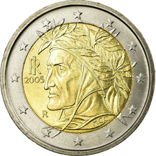 Italy, 2 Euro, 2005, AU(55-58), Bi-Metallic, KM:217