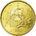 Italy, 50 Euro Cent, 2005, AU(55-58), Brass, KM:215