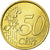 Italia, 50 Euro Cent, 2005, EBC, Latón, KM:215
