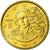 Italy, 10 Euro Cent, 2005, AU(55-58), Brass, KM:213
