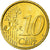 Italia, 10 Euro Cent, 2005, EBC, Latón, KM:213