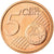 Italia, 5 Euro Cent, 2005, EBC, Cobre chapado en acero, KM:212