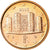 Italia, Euro Cent, 2005, EBC, Cobre chapado en acero, KM:210