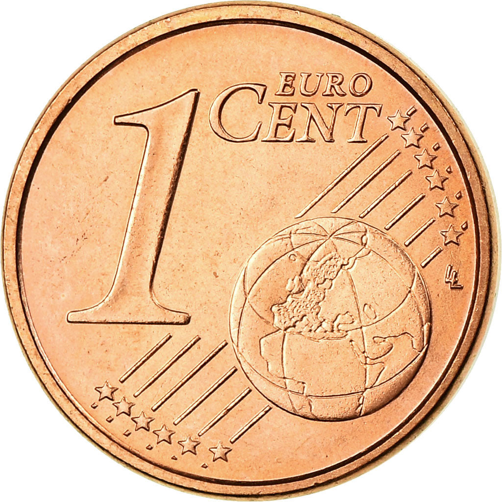 Italy, Euro Cent, 2005, AU(55-58), Copper Plated Steel, KM:210