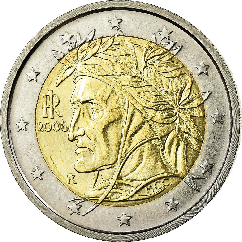 Italy, 2 Euro, 2006, EF(40-45), Bi-Metallic, KM:217