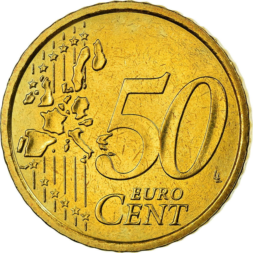 Italy, 50 Euro Cent, 2006, AU(55-58), Brass, KM:215