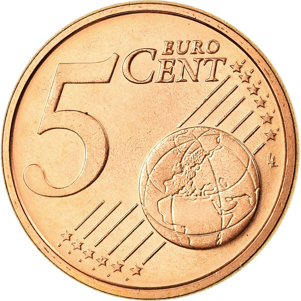 Italy, 5 Euro Cent, 2006, MS(63), Copper Plated Steel, KM:212