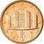 Italia, Euro Cent, 2007, EBC, Cobre chapado en acero, KM:210