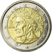 Italy, 2 Euro, 2008, AU(55-58), Bi-Metallic, KM:251