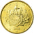 Italia, 50 Euro Cent, 2008, EBC, Latón, KM:249