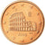 Itália, 5 Euro Cent, 2008, MS(63), Aço Cromado a Cobre, KM:212