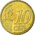 Slovenia, 10 Euro Cent, 2007, EF(40-45), Brass, KM:71