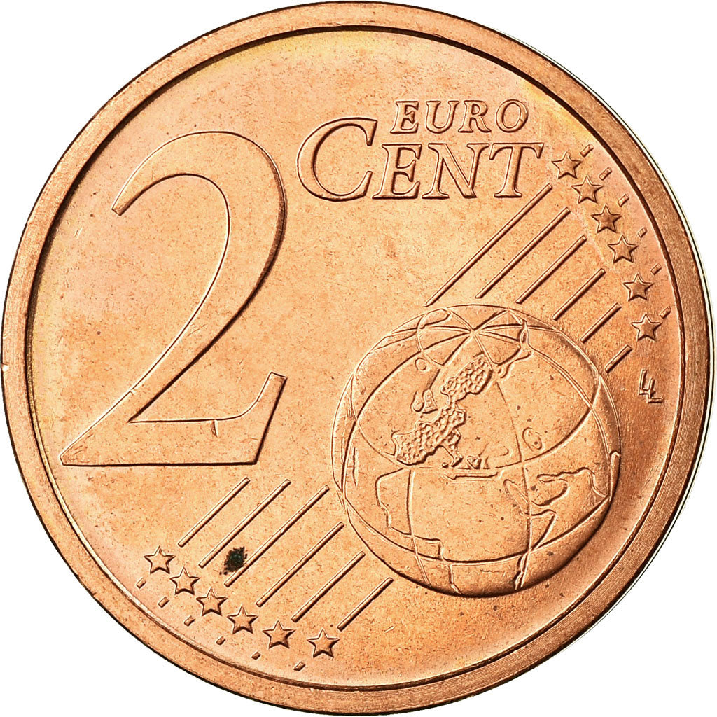 San Marino, 2 Euro Cent, 2004, AU(55-58), Copper Plated Steel, KM:441