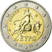 Grecja, 2 Euro, 2003, AU(55-58), Bimetaliczny, KM:188
