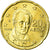 Grécia, 20 Euro Cent, 2006, MS(63), Latão, KM:185