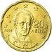 Griechenland, 20 Euro Cent, 2006, UNZ, Messing, KM:185