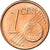 Grécia, Euro Cent, 2006, MS(63), Aço Cromado a Cobre, KM:181