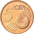Grecia, 5 Euro Cent, 2007, EBC, Cobre chapado en acero, KM:183