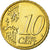 Grécia, 10 Euro Cent, 2008, AU(55-58), Latão, KM:211