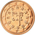 Portugal, 2 Euro Cent, 2007, MS(63), Copper Plated Steel, KM:741