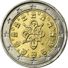 Portugal, 2 Euro, 2003, AU(55-58), Bi-Metallic, KM:747