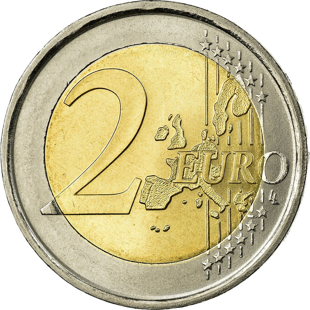 Portugal, 2 Euro, 2003, AU(55-58), Bi-Metallic, KM:747