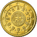 Portugal, 50 Euro Cent, 2003, UNC-, Tin, KM:745