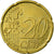 Portugal, 20 Euro Cent, 2003, MBC, Latón, KM:744