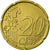 Portugal, 20 Euro Cent, 2003, MBC, Latón, KM:744