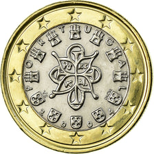 Portugal, Euro, 2004, EF(40-45), Bi-Metallic, KM:746