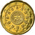 Portugal, 20 Euro Cent, 2004, AU(55-58), Brass, KM:744