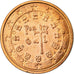 Portugal, 2 Euro Cent, 2004, PR, Copper Plated Steel, KM:741