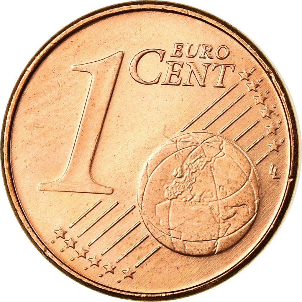 Portogallo, Euro Cent, 2004, BB, Acciaio placcato rame, KM:740