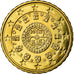 Portugal, 10 Euro Cent, 2006, PR, Tin, KM:743