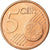 Portugal, 5 Euro Cent, 2006, MS(63), Aço Cromado a Cobre, KM:742