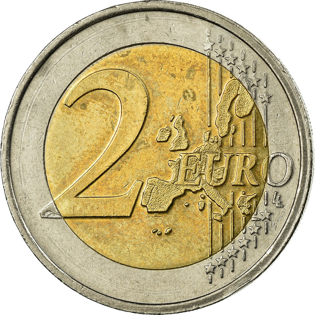 Netherlands, 2 Euro, 1999, EF(40-45), Bi-Metallic, KM:241