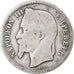 Coin, France, Napoleon III, Napoléon III, Franc, 1870, Strasbourg, F(12-15)