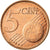 Países Baixos, 5 Euro Cent, 1999, EF(40-45), Aço Cromado a Cobre, KM:236