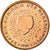 Países Baixos, 5 Euro Cent, 2000, AU(55-58), Aço Cromado a Cobre, KM:236