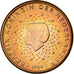 Paesi Bassi, Euro Cent, 2000, BB, Acciaio placcato rame, KM:234
