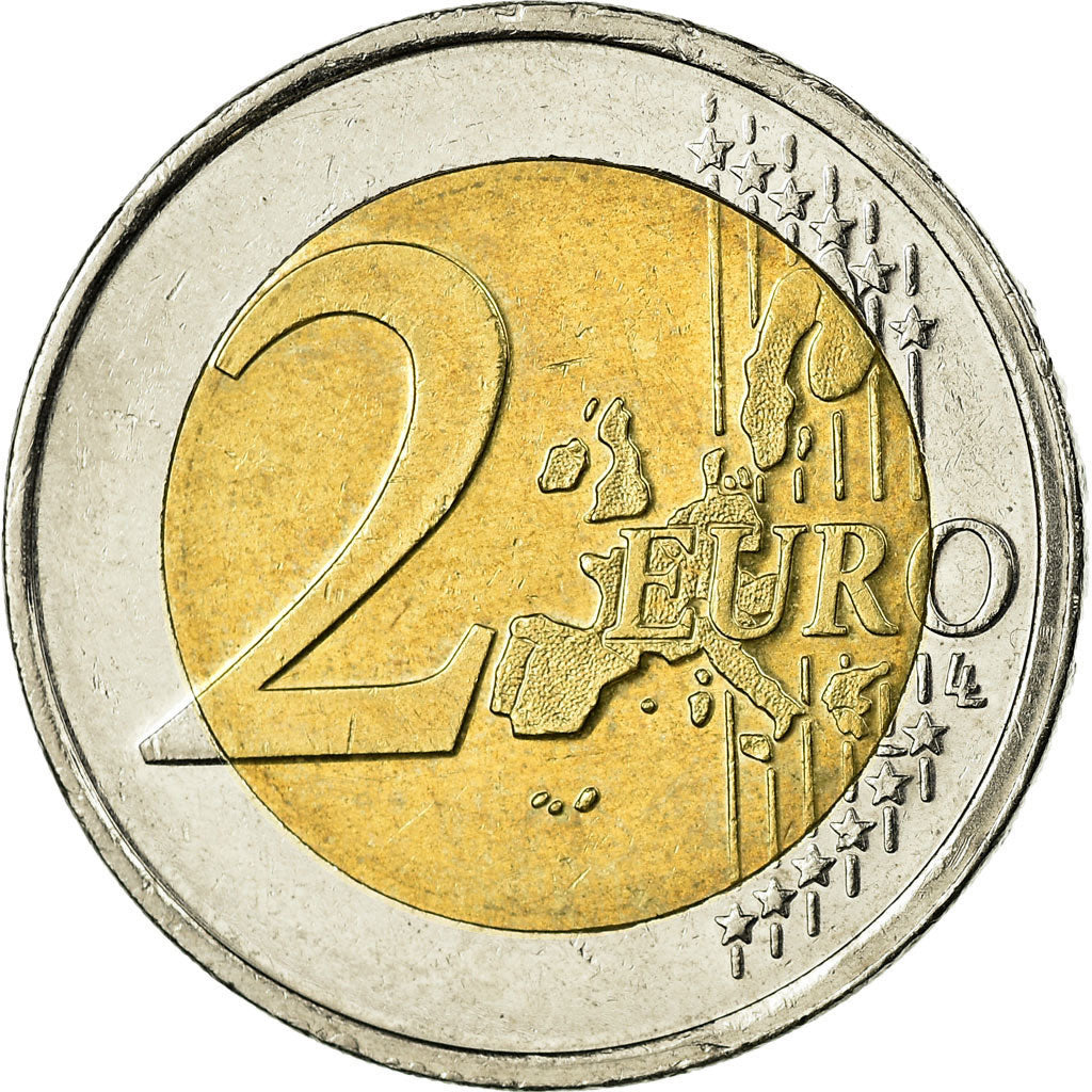 Lussemburgo, 2 Euro, 2002, BB, Bi-metallico, KM:82