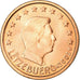 Luxemburgo, 2 Euro Cent, 2003, EBC, Cobre chapado en acero, KM:76
