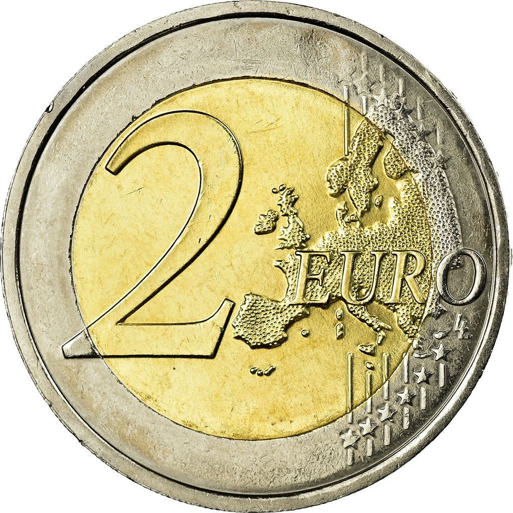 Lussemburgo, 2 Euro, 2007, BB, Bi-metallico, KM:93