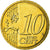Luxembourg, 10 Euro Cent, 2007, AU(55-58), Brass, KM:89