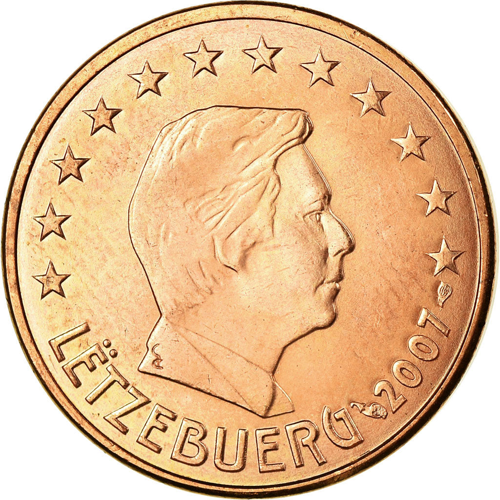 Lussemburgo, 5 Euro Cent, 2007, SPL-, Acciaio placcato rame, KM:77