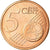 Luxemburgo, 5 Euro Cent, 2007, EBC, Cobre chapado en acero, KM:77