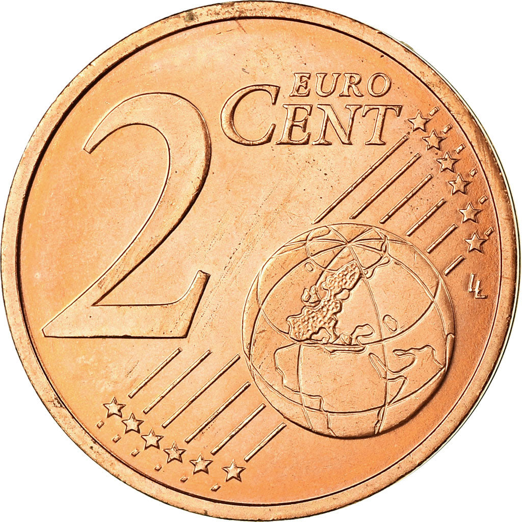 Luxemburg, 2 Euro Cent, 2007, PR, Copper Plated Steel, KM:76