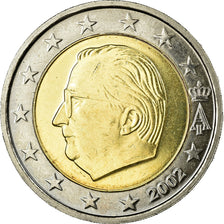 Belgium, 2 Euro, 2002, AU(55-58), Bi-Metallic, KM:231