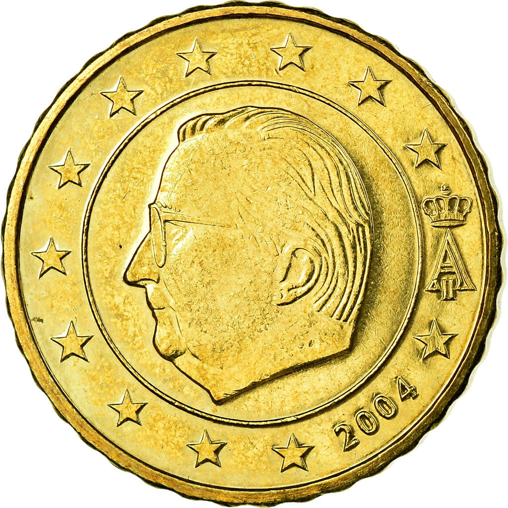 Bélgica, 10 Euro Cent, 2004, EBC, Latón, KM:227